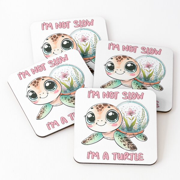 Item preview, I am not slow, I am a turtle - Funny Turtle Quote designed and sold by Kidzz.