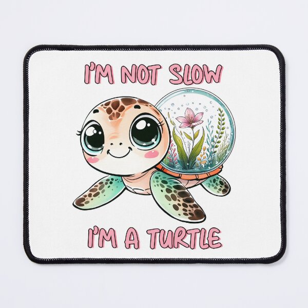 Item preview, I am not slow, I am a turtle - Funny Turtle Quote designed and sold by Kidzz.