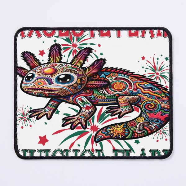 Item preview, Axolotl Flair Huichol Flare designed and sold by maknateeshop.