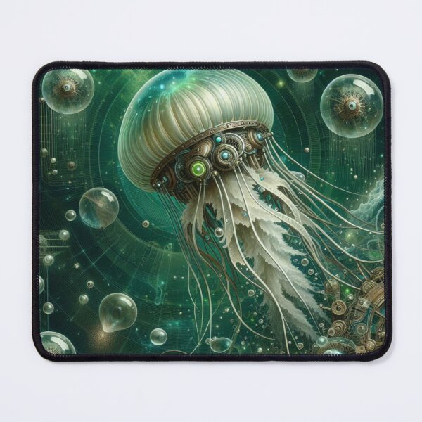 Item preview, Mechanical Majesty: The Steampunk Jellyfish designed and sold by MiszungART.