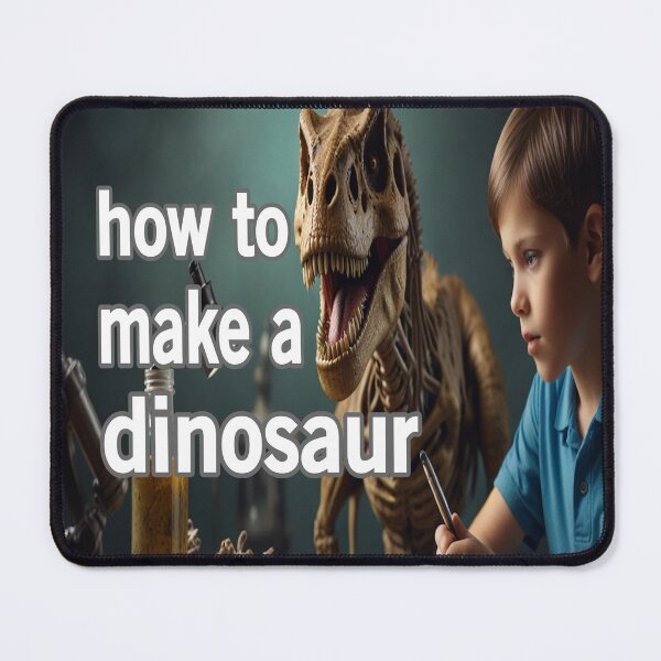 Item preview, How To Make A Dinosaur designed and sold by Surreallytee.