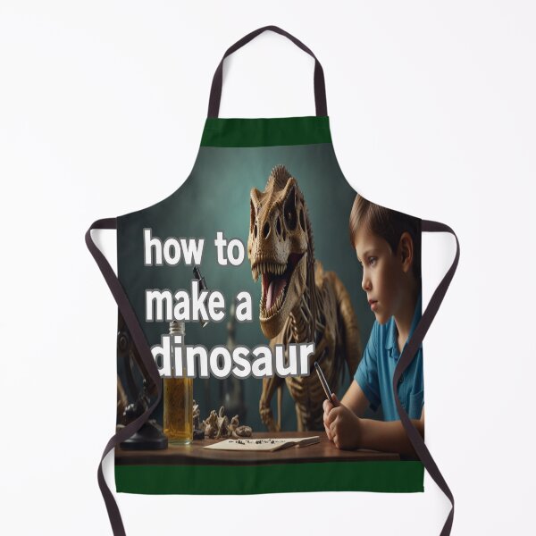 Item preview, How To Make A Dinosaur designed and sold by Surreallytee.