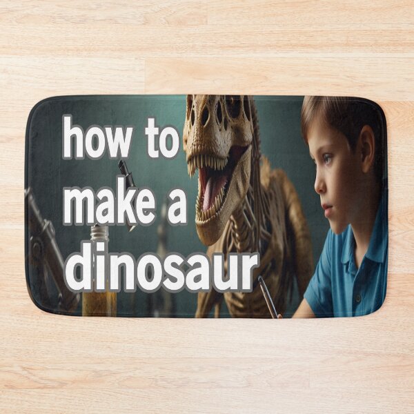 Item preview, How To Make A Dinosaur designed and sold by Surreallytee.