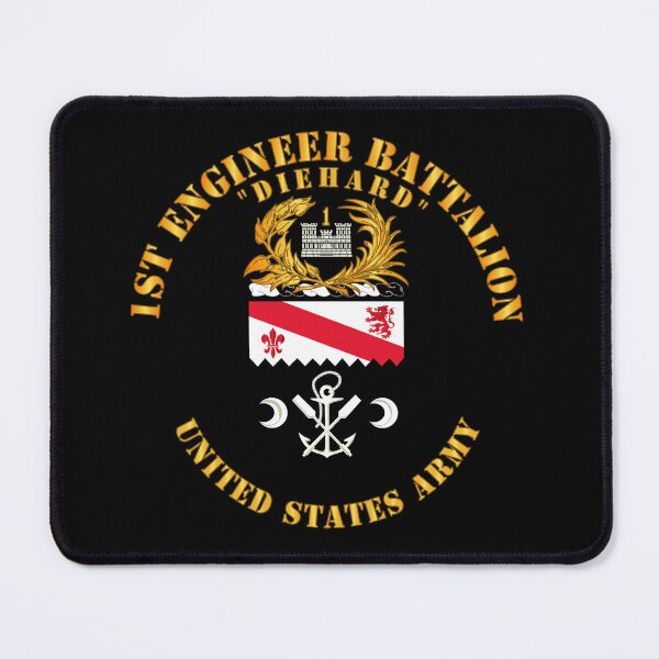 Item preview, Army - COA - 1st Engineer Battalion - Diehard designed and sold by Military Insignia Products.