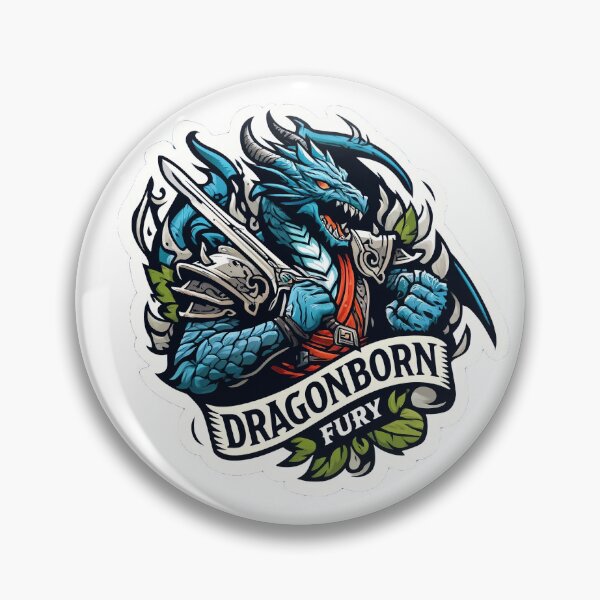 Item preview, Dragonborn Fury designed and sold by Jada-Art-Shop.