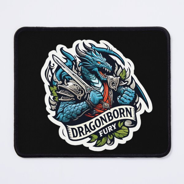 Item preview, Dragonborn Fury designed and sold by Jada-Art-Shop.