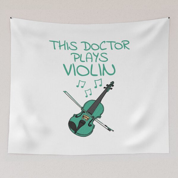 Item preview, This Doctor Plays Violin, Violinist Musician designed and sold by doodlerob.