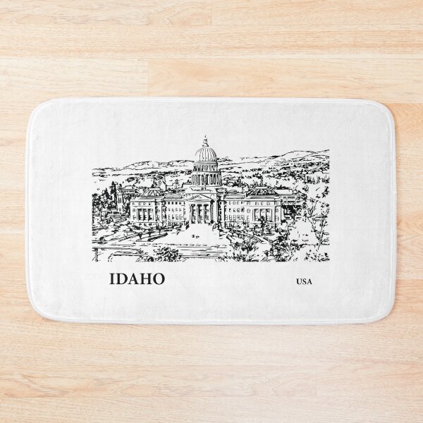 Item preview, Idaho State USA designed and sold by Lakeric Cityscapes.