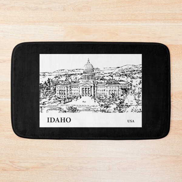 Item preview, Idaho State USA designed and sold by Lakeric Cityscapes.