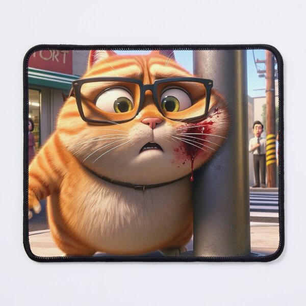 Item preview, Cat is nearsighted designed and sold by Catsmoment.