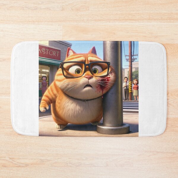Item preview, Cat is nearsighted designed and sold by Catsmoment.