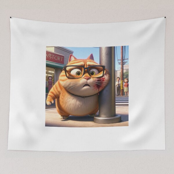 Item preview, Cat is nearsighted designed and sold by Catsmoment.