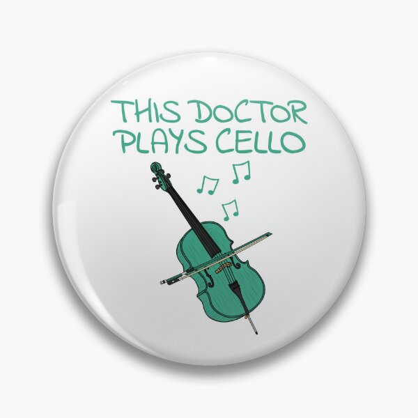 Item preview, This Doctor Plays Cello, Cellist Musician designed and sold by doodlerob.
