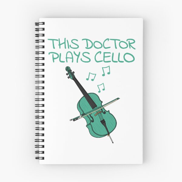 Item preview, This Doctor Plays Cello, Cellist Musician designed and sold by doodlerob.