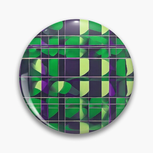 Item preview, Bauhaus Bold Green & Purple designed and sold by Zenvo.