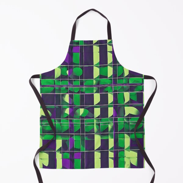 Item preview, Bauhaus Bold Green & Purple designed and sold by Zenvo.