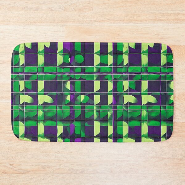 Item preview, Bauhaus Bold Green & Purple designed and sold by Zenvo.