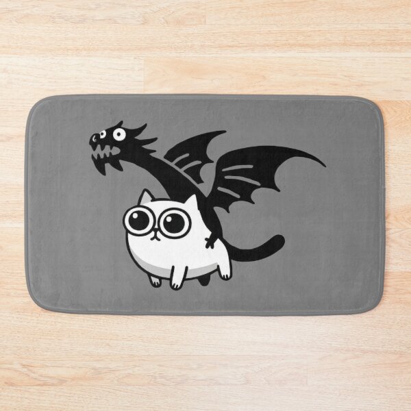 Item preview, Cat with Dragon designed and sold by VerveVerseBoo.