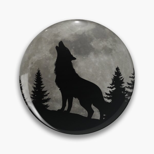 Item preview, Super Wolf Moon designed and sold by Paul-Prints.