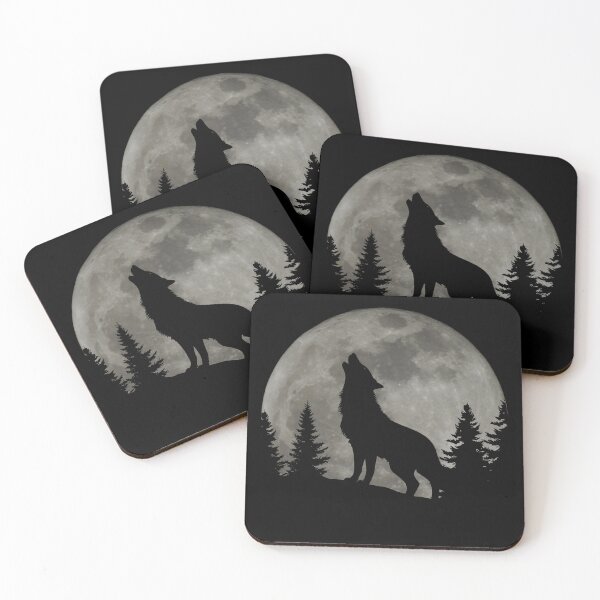 Item preview, Super Wolf Moon designed and sold by Paul-Prints.