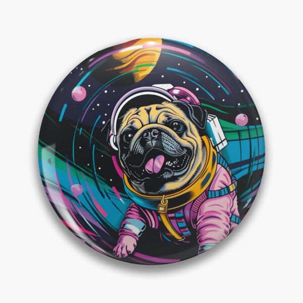 Item preview, Galactic Pug designed and sold by ArtPricarpe.