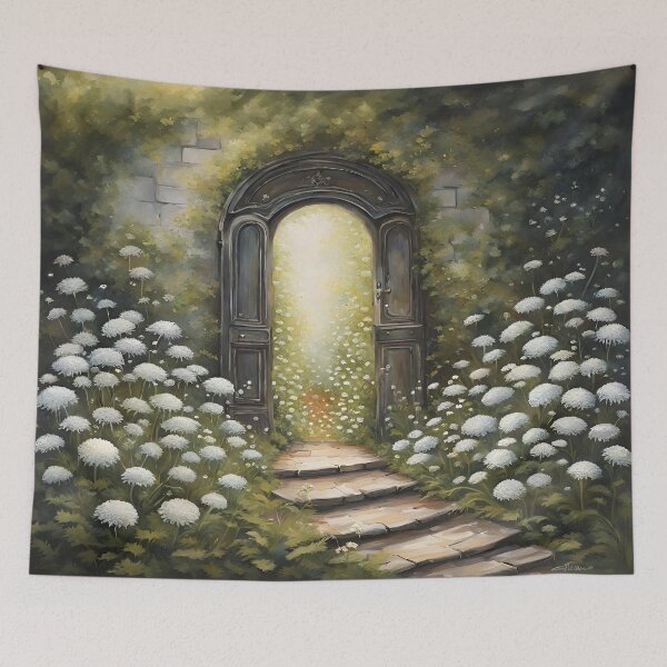 Item preview, Embrace Your Birthflower: Chrysanthemum in a Secret Garden designed and sold by CottageGingham.