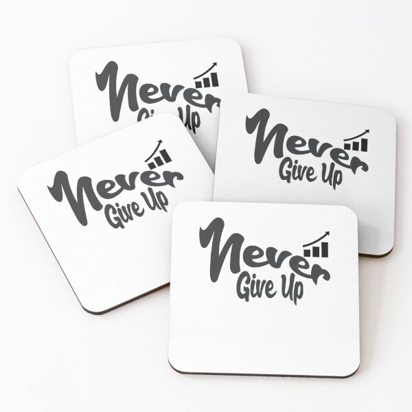 Item preview, Never Give Up – Motivational Quote Design designed and sold by SheryfaEl.