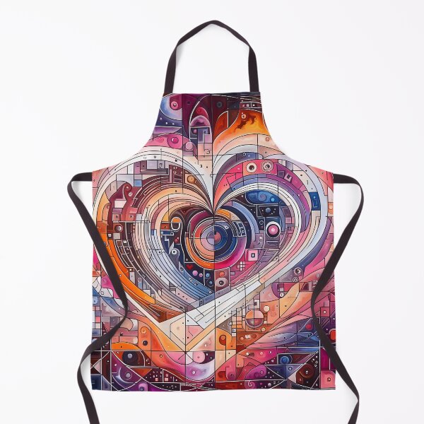 Item preview, Abstract Heart Mosaic designed and sold by Vitalka-uk.