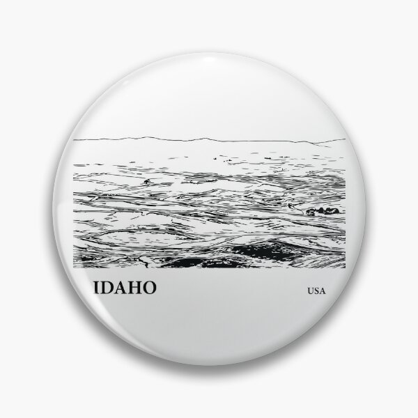 Item preview, Idaho USA designed and sold by Lakeric Cityscapes.