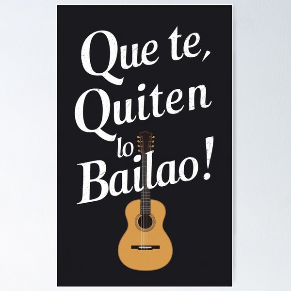 Item preview, QUE TE QUITEN LO BAILao designed and sold by arjad3n.