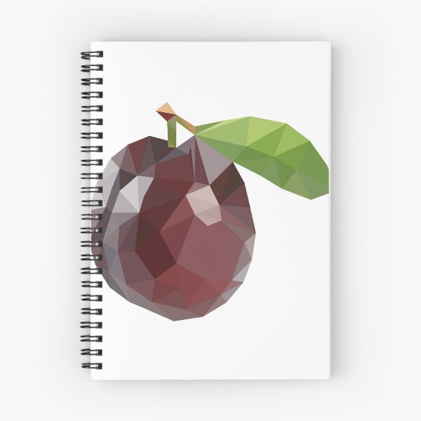 Item preview, Triangular plum illustration designed and sold by KiraBalan.