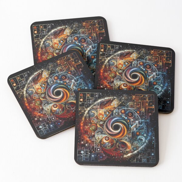 Item preview, Cosmic Geometric Swirl designed and sold by Vitalka-uk.