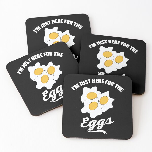 Item preview, I'm Just Here for The Eggs designed and sold by belladesign7.
