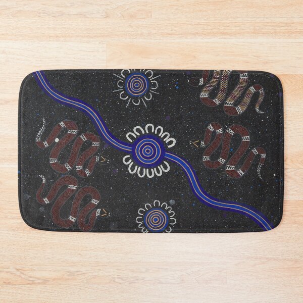 Item preview, Dreamtime Tiger snakes designed and sold by Ricky Abrahams.