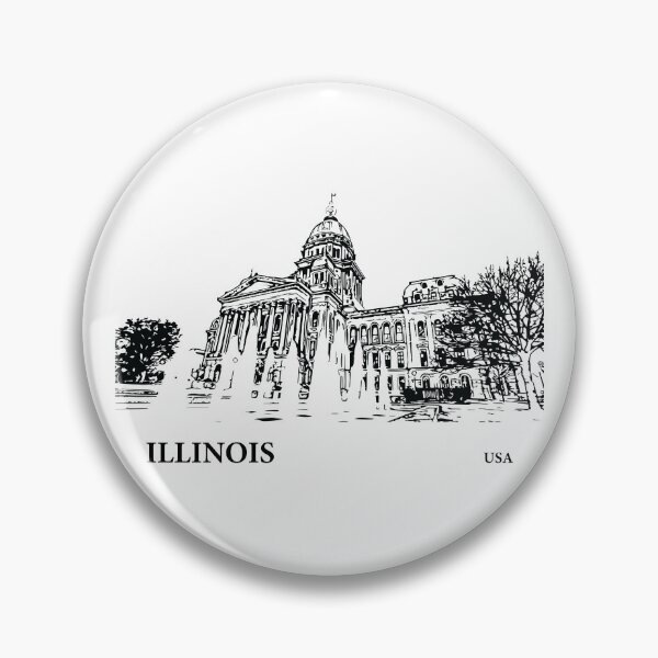 Item preview, Illinois State USA designed and sold by Lakeric.