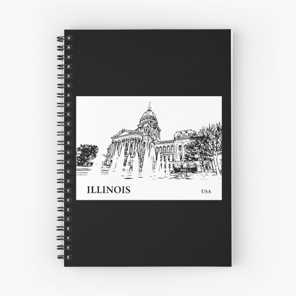 Artikelvorschau, Staat Illinois USA entworfen und verkauft von Lakeric.