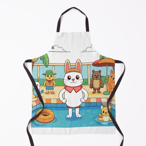 Item preview, Fluffy Bunny Lifeguard designed and sold by omerfdln34.