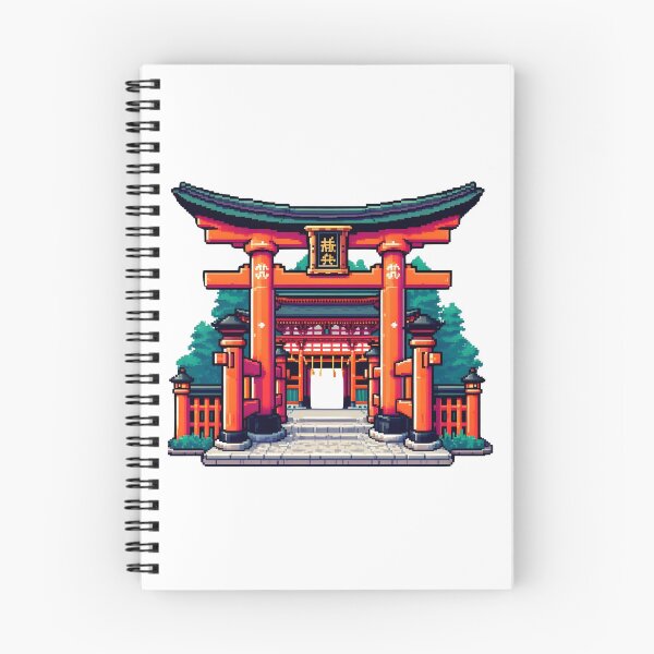Item preview, Kyoto Inari Shrine Pixel Art designed and sold by ZynchLord.