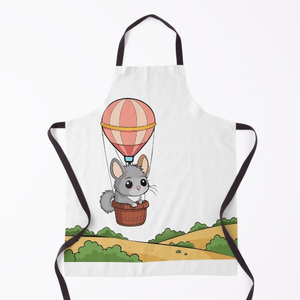 Item preview, Fluffy Chinchilla Piloting a Hot Air Balloon designed and sold by omerfdln34.