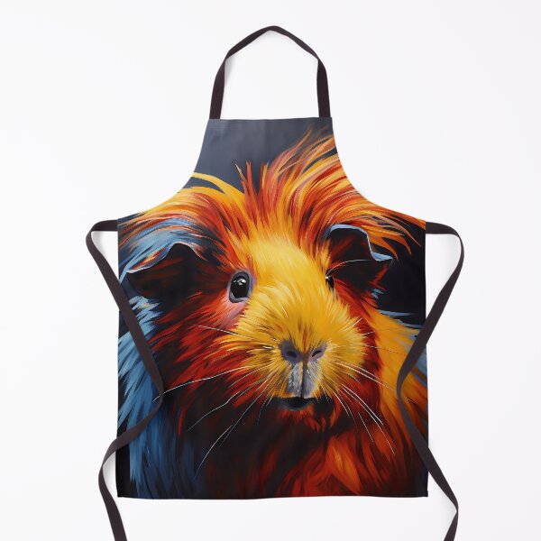 Artikelvorschau, „Glückliches Meerschweinchen mit im Wind wehenden Haaren – futuristischer Stil“ entworfen und verkauft von Art-Vortex-fr.