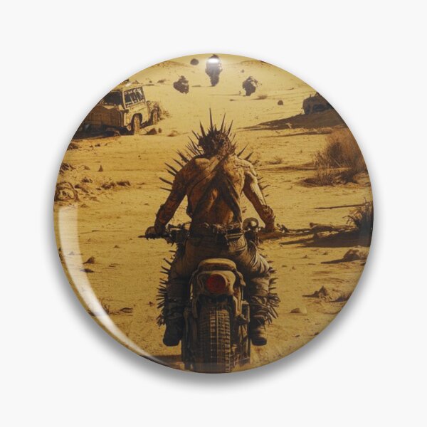 Item preview, Punk biker in a post apocalyptic wasteland designed and sold by Purpleflex.