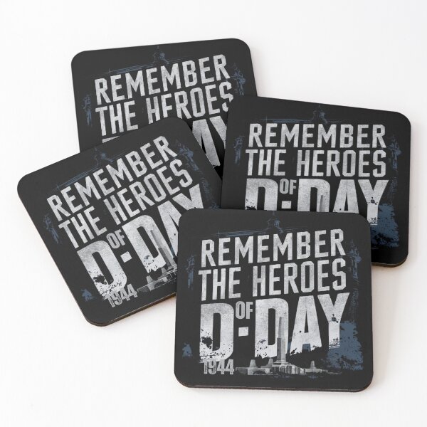 Item preview, Remember the Heroes of D-Day 1944 designed and sold by blakfrog.