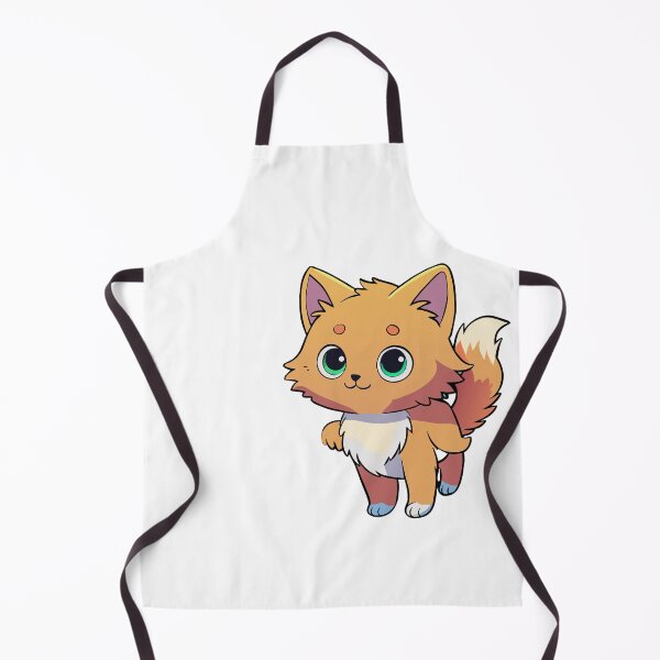 Item preview, Fluffy Kitten Exploring a Magical Forest designed and sold by omerfdln34.