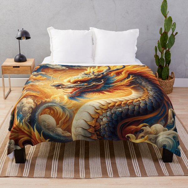 Item preview, Radiant Dragon Amidst Colorful Clouds designed and sold by Vitalka-uk.