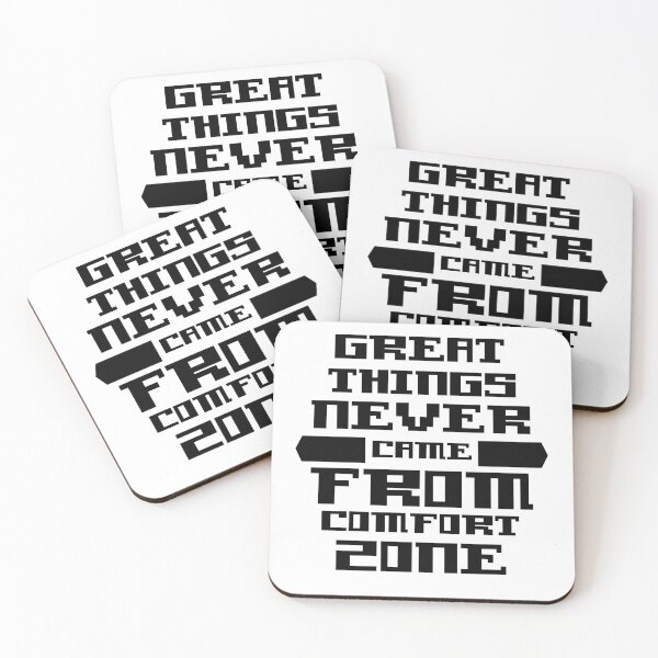 Item preview, Great things never came from comfort zone  designed and sold by ShopTwentyFour.