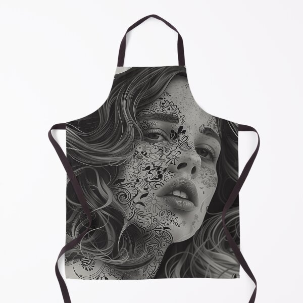 Item preview,  Maya Hawke Floral Transcendence: Surreal Feminine Portrait Art designed and sold by Mystikos Art.