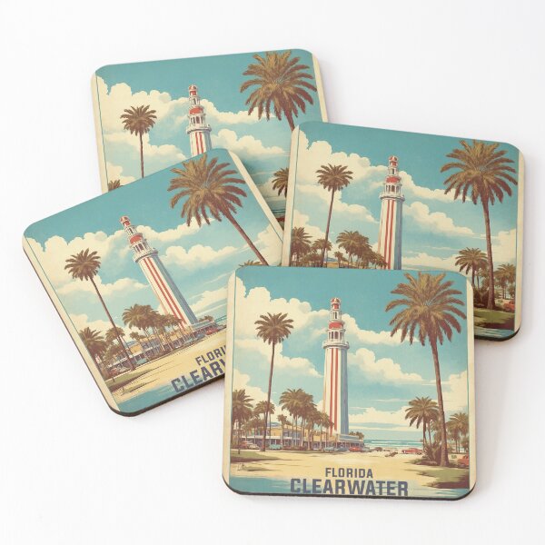 Artikelvorschau, Clearwater Florida USA Vintage Reisetourismus entworfen und verkauft von TravelersGems.