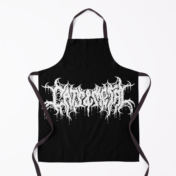 Item preview, Cats and Metal White Death Logo designed and sold by catsandmetal666.