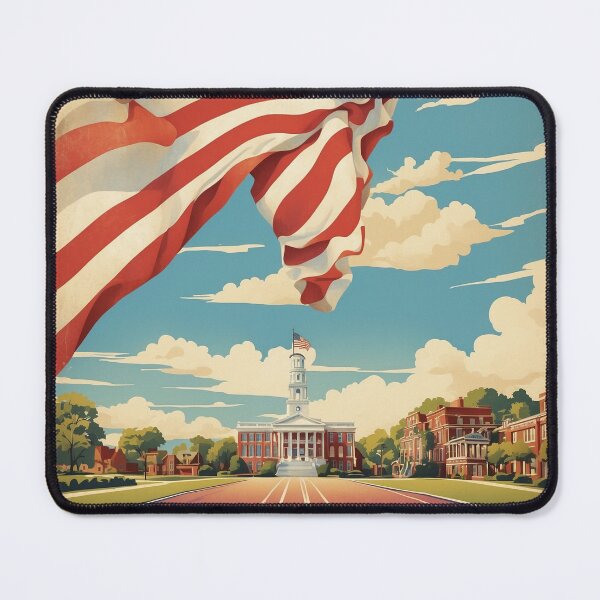 Item preview, Claymont Delaware USA Vintage Travel Tourism designed and sold by TravelersGems.