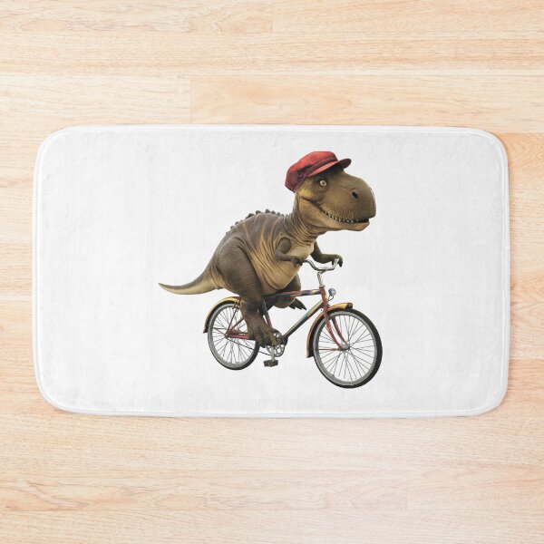 Item preview, A cute dinosaur on a bike designed and sold by MagelliShop.
